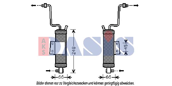 AKS DASIS Осушитель, кондиционер 801480N